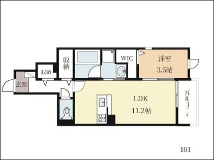 Koti Kolmio【1階】の間取り