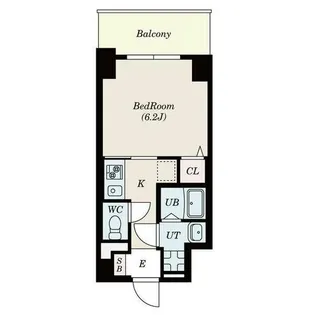 S-RESIDENCE上飯田West【706号室】の間取り