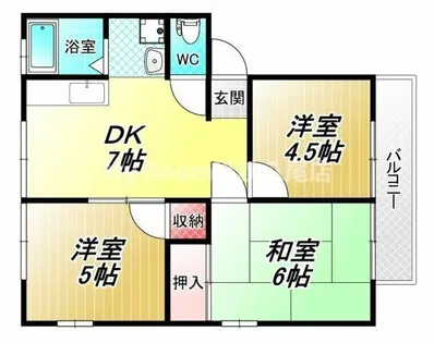パールシャトー【2階】の間取り