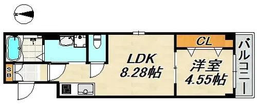 Vールネサンス大塚町【3階】の間取り