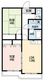 マンション大磯【403号室】の間取り