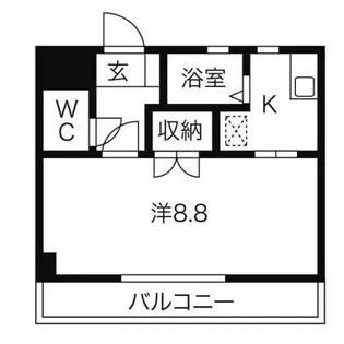 セントラルハイツ滝川【4階】の間取り