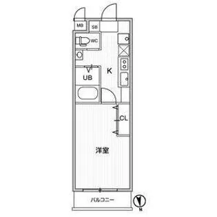 A・City名港【4階】の間取り