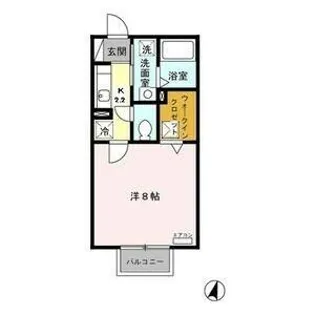 プチメゾン塩釜【1階】の間取り