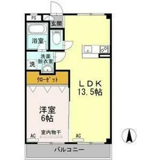 メゾンTA【2階】の間取り
