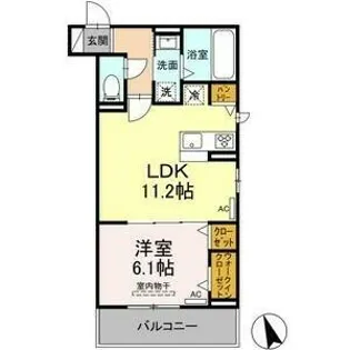 カーサ【3階】の間取り