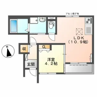 エントピア【1階】の間取り