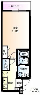 フジパレス針中野Ⅵ番館【1階】の間取り