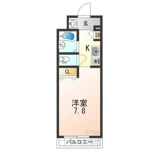 CASA YAMABUN【3階】の間取り