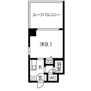 アビタシオン鶴舞【2階】の間取り