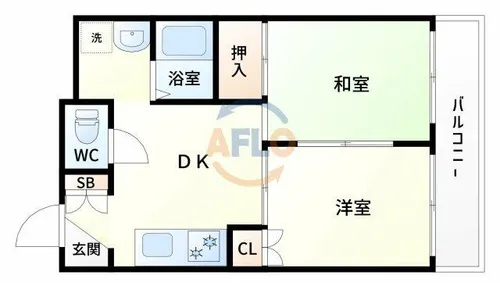 パークロッジ【6階】の間取り