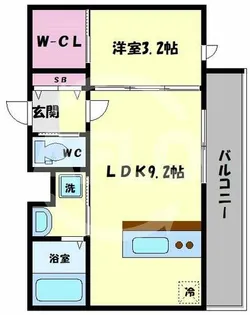 GrandPaseo north【4階】の間取り