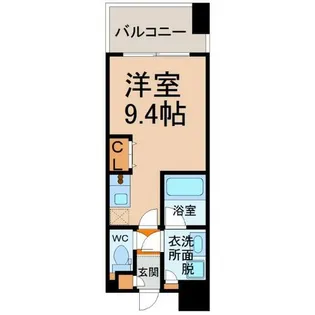 グランアべニュー西大須【9階】の間取り