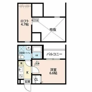 T.A.東山町ⅡC棟【1階】の間取り