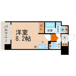 ルーエ今池【13階】の間取り