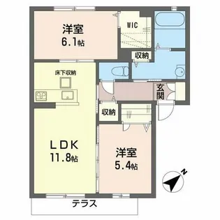 Groovin’Life匠【1階】の間取り