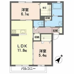 Groovin’Life匠【2階】の間取り