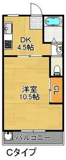 リアライズ北加賀屋【2階】の間取り