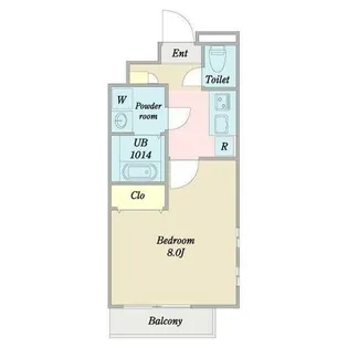 トラスティ桜本町【1階】の間取り