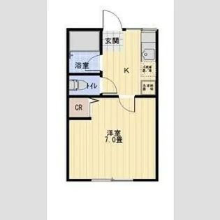 シテイハイム エクセル【1階】の間取り