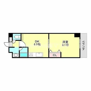 ミルフィーユ【5階】の間取り