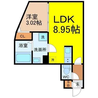 quador車道【4階】の間取り