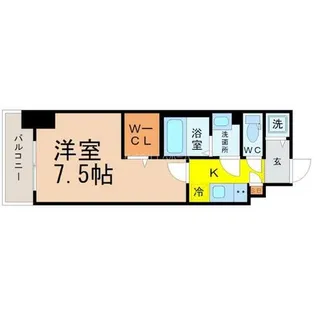 エスリード新栄プライム【13階】の間取り