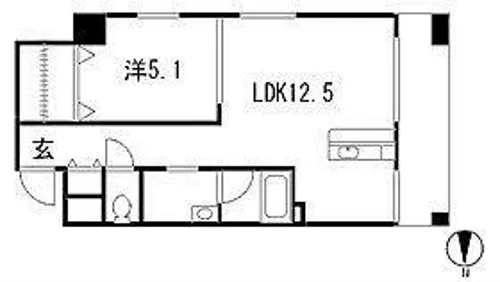 StarHeights(スターハイツ)【4階】の間取り