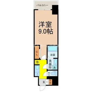 ファステート葵桜通リブレ【10階】の間取り