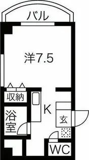 グリーンパーク新瑞【2階】の間取り