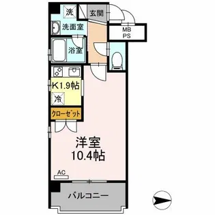 eternal 栄【3階】の間取り