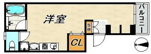 フィオーレ東町【3階】の間取り