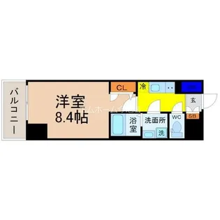 エスリード大曽根プレシャス【9階】の間取り