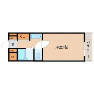 兵庫県尼崎市北城内【マンション】の間取り