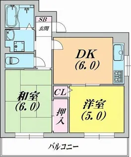 A.S.ONE【2階】の間取り