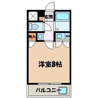 桜マンションⅡ【3階】の間取り