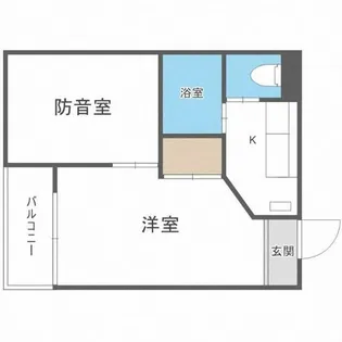 ムジカ・セ・ピアーチェ【305号室】の間取り
