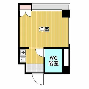シティアーク天王寺【2階】の間取り