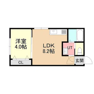 ル プルミエ【5階】の間取り