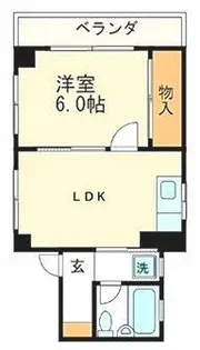 中村ビル【2階】の間取り