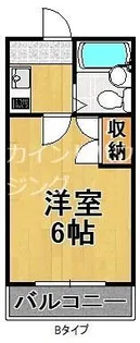 メゾンマルシェ【3階】の間取り