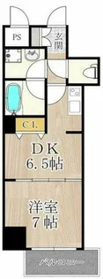 BGC難波タワー【4階】の間取り
