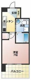 セレニテ江坂ルフレ【10階】の間取り