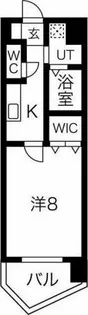 THE BAY FLAT(ザベイフラット)【4階】の間取り