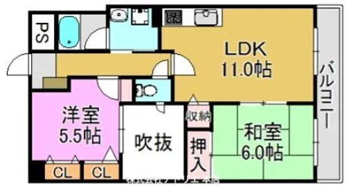 ラフィーネ【3階】の間取り