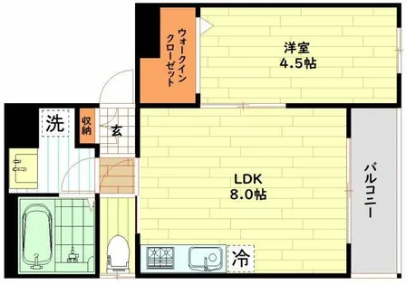 ネオス同心【3階】の間取り
