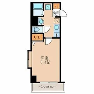 ドリーム川端壱番館【3階】の間取り