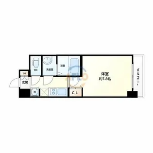 プランドール新大阪SOUTHレジデンス【4階】の間取り