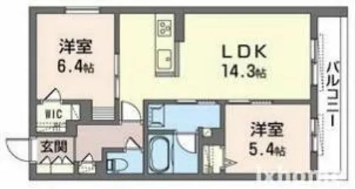 La Casa Vivace【2階】の間取り