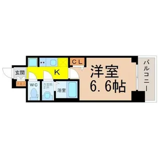 プレサンス名駅南エディフィス【12階】の間取り